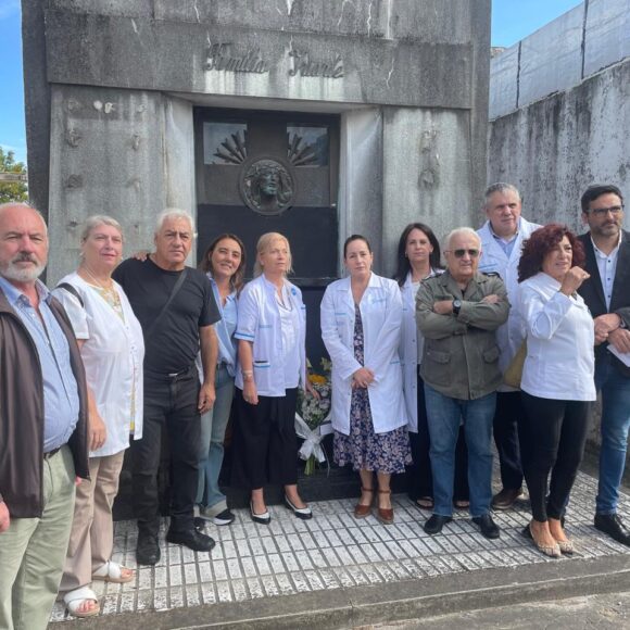 Homenaje al Dr. Isidoro Iriarte y a don William Allinson Bell